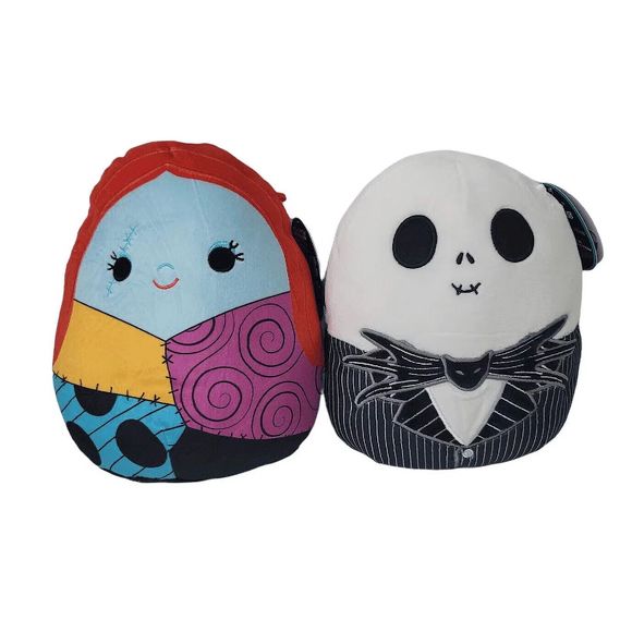 Squishmallows Nightmare Before Christmas SET 12" LARGE SIZE KellyToy NWT - Picture 2 of 3